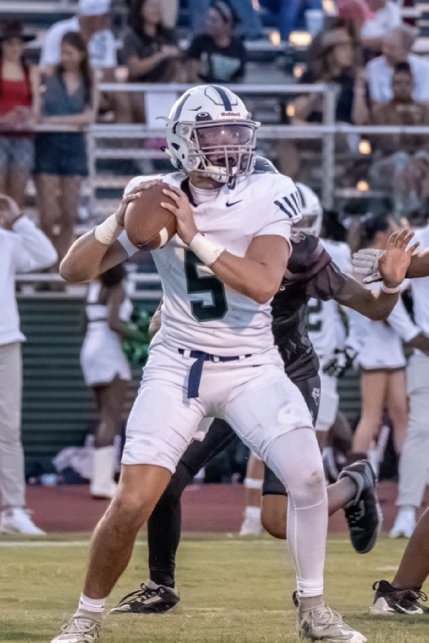 Luke Dearman seven-on-seven action